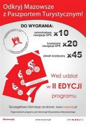 Paszport Turystyczny Województwa Mazowieckiego.